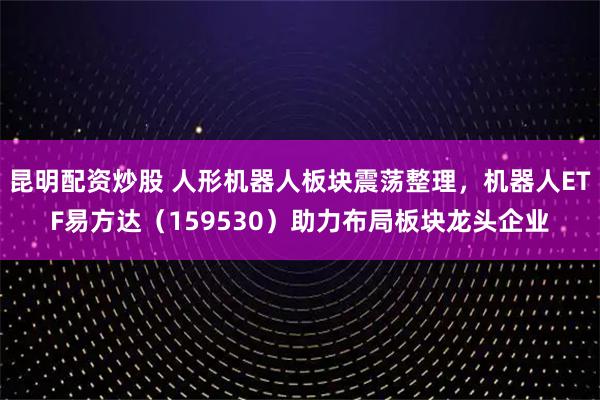 昆明配资炒股 人形机器人板块震荡整理,机器人ETF易方达(159530)助力布局板块龙头企业